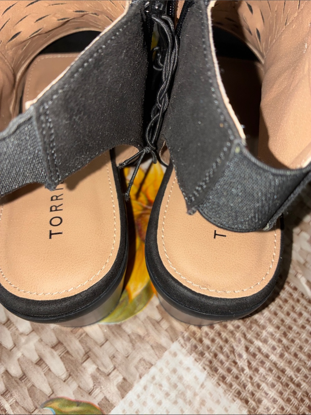 torrid Black Open-Toe Slingback Heels with Cutout Detail - Picture 8 of 10